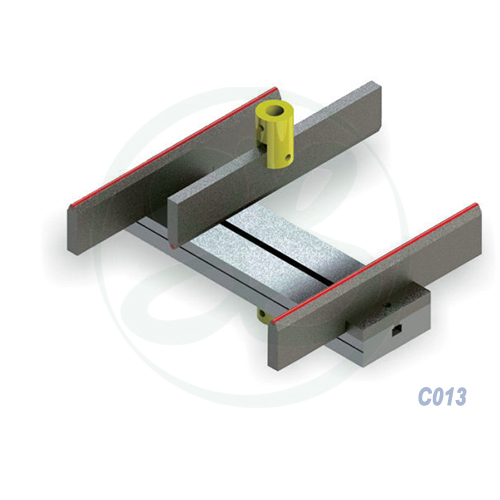 Three-point bending test fixture